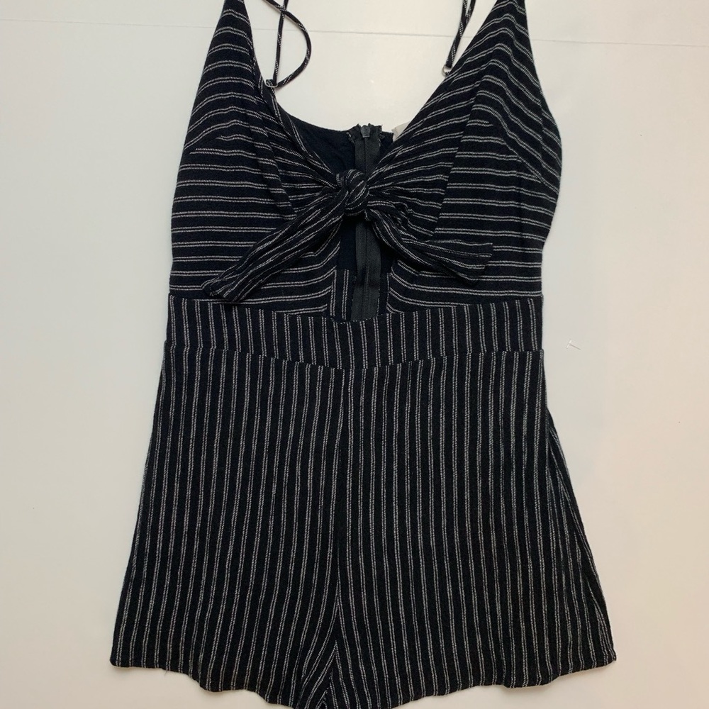 Stripped romper